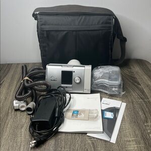 ResMed AirCurve 10 VAUTO +Travel Bag Power Supply Hose Tested 6386 Hours